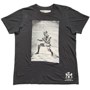 Roots of Fight Conor McGregor MMA Graphic T Shirt Black Made USA Medium